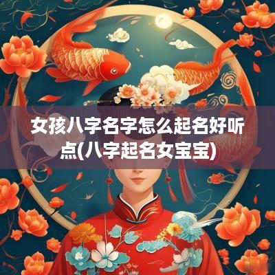 女孩八字名字怎么起名好听点(八字起名女宝宝)