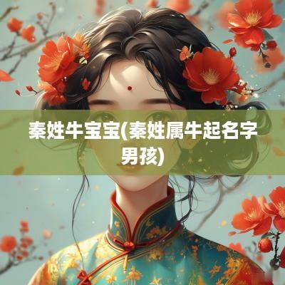 秦姓牛宝宝(秦姓属牛起名字男孩)