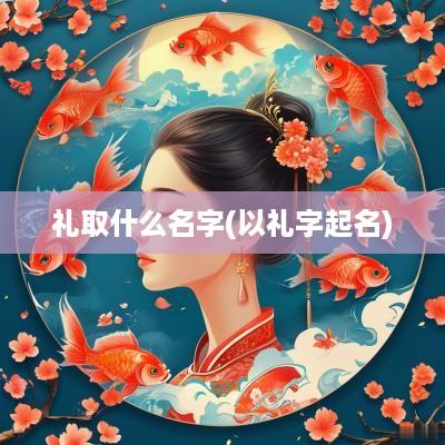 礼取什么名字(以礼字起名)
