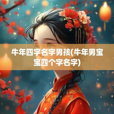 蛇年四字名字男孩(蛇年男宝宝四个字名字)