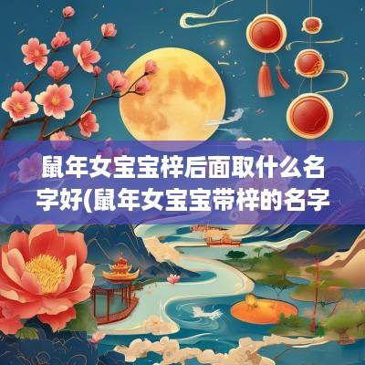 蛇年女宝宝梓后面取什么名字好(蛇年女宝宝带梓的名字)