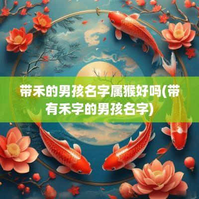 带禾的男孩名字属猴好吗(带有禾字的男孩名字)
