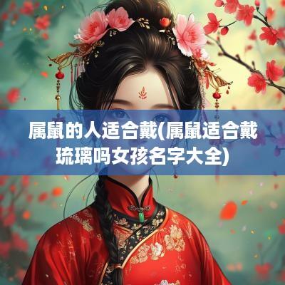 属鼠的人适合戴(属鼠适合戴琉璃吗女孩名字大全)