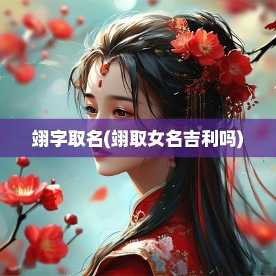 翊字取名(翊取女名吉利吗)