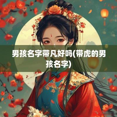 男孩名字带凡好吗(带虎的男孩名字)