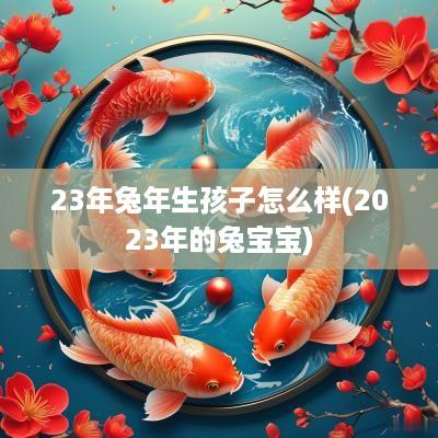 23年蛇年生孩子怎么样(2025年的兔宝宝)
