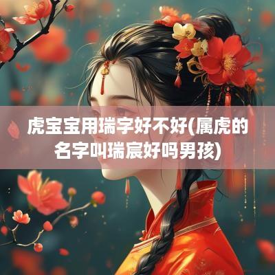 虎宝宝用瑞字好不好(属虎的名字叫瑞宸好吗男孩)