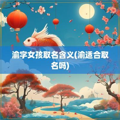 渝字女孩取名含义(渝适合取名吗)