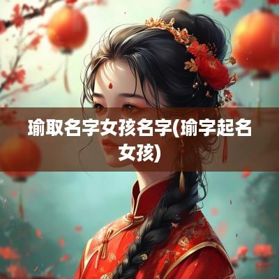瑜取名字女孩名字(瑜字起名女孩)