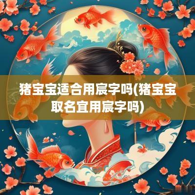 猪宝宝适合用宸字吗(猪宝宝取名宜用宸字吗)