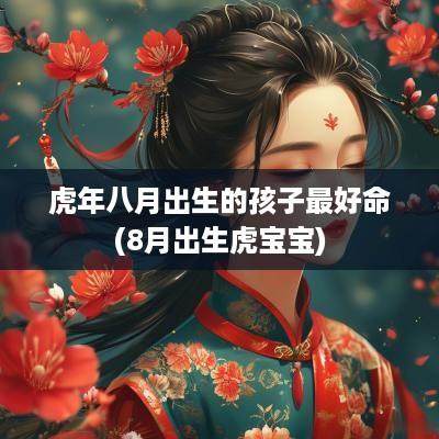 蛇年八月出生的孩子最好命(8月出生虎宝宝)