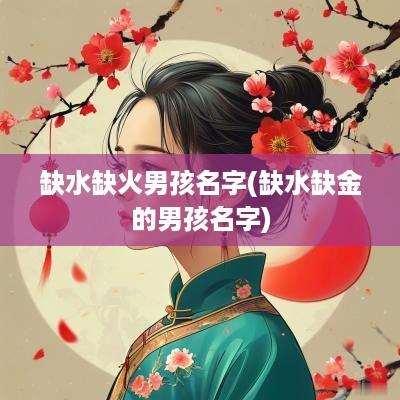 缺水缺火男孩名字(缺水缺金的男孩名字)