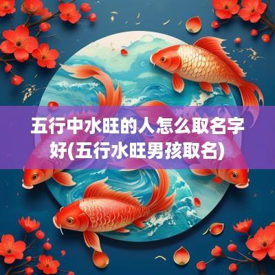 五行中水旺的人怎么取名字好(五行水旺男孩取名)
