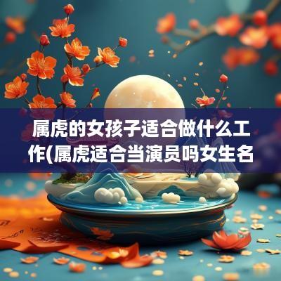 属虎的女孩子适合做什么工作(属虎适合当演员吗女生名字怎么取)
