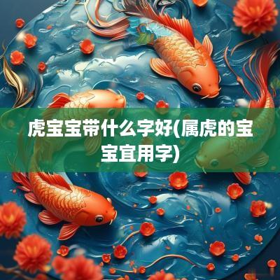 虎宝宝带什么字好(属虎的宝宝宜用字)