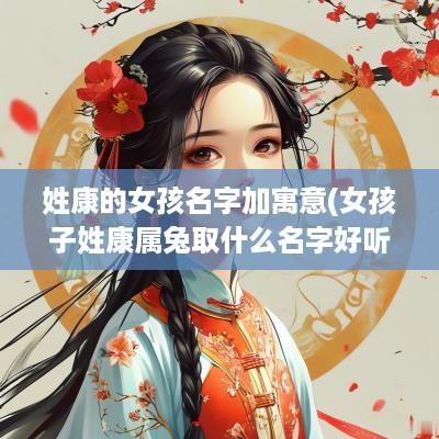姓康的女孩名字加寓意(女孩子姓康属兔取什么名字好听一点)