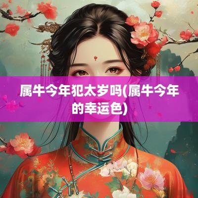 属牛今年犯太岁吗(属牛今年的幸运色)