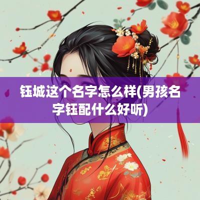 钰城这个名字怎么样(男孩名字钰配什么好听)