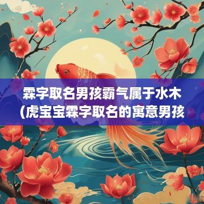 霖字取名男孩霸气属于水木(虎宝宝霖字取名的寓意男孩)