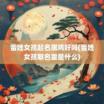 雷姓女孩起名属鸡好吗(雷姓女孩取名雷是什么)