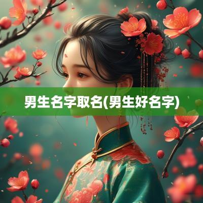 男生名字取名(男生好名字)