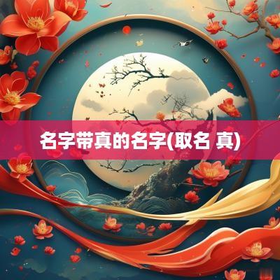 名字带真的名字(取名 真)