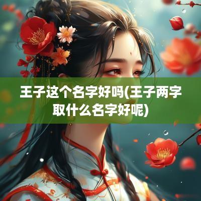 王子这个名字好吗(王子两字取什么名字好呢)
