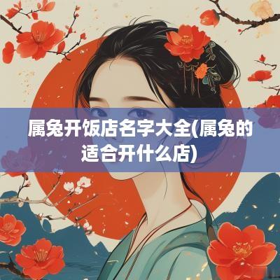 属兔开饭店名字大全(属兔的适合开什么店)