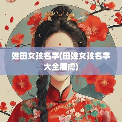 姓田女孩名字(田姓女孩名字大全属虎)