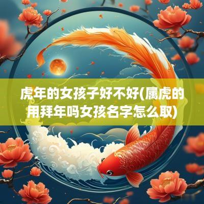 蛇年的女孩子好不好(属虎的用拜年吗女孩名字怎么取)