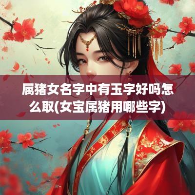 属猪女名字中有玉字好吗怎么取(女宝属猪用哪些字)