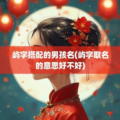 屿字搭配的男孩名(屿字取名的意思好不好)
