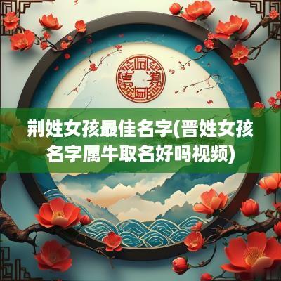 荆姓女孩最佳名字(晋姓女孩名字属牛取名好吗视频)