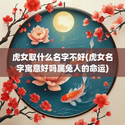 虎女取什么名字不好(虎女名字寓意好吗属兔人的命运)