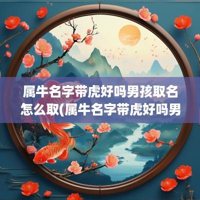 属牛名字带虎好吗男孩取名怎么取(属牛名字带虎好吗男孩取名大全)
