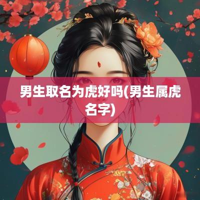 男生取名为虎好吗(男生属虎名字)