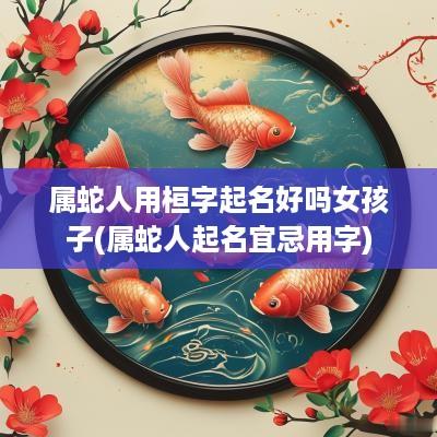 属蛇人用桓字起名好吗女孩子(属蛇人起名宜忌用字)
