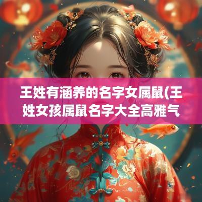 王姓有涵养的名字女属鼠(王姓女孩属鼠名字大全高雅气质)
