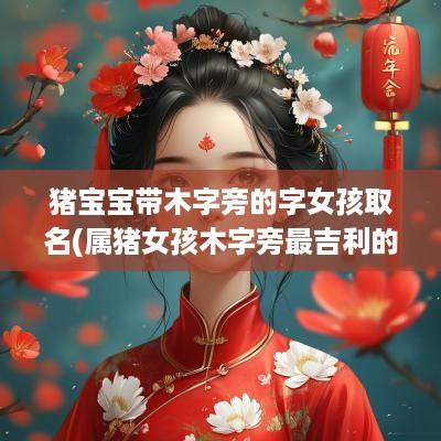 猪宝宝带木字旁的字女孩取名(属猪女孩木字旁最吉利的名字)
