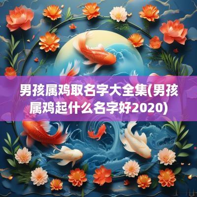男孩属鸡取名字大全集(男孩属鸡起什么名字好2025)