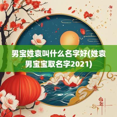 男宝姓袁叫什么名字好(姓袁男宝宝取名字2025)
