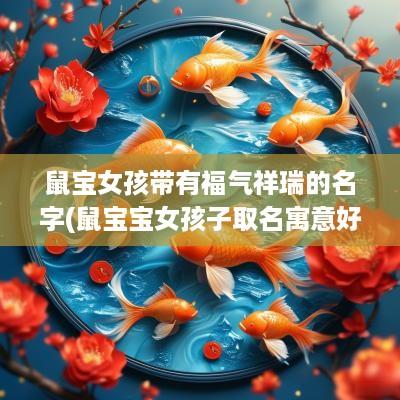 鼠宝女孩带有福气祥瑞的名字(鼠宝宝女孩子取名寓意好的字)