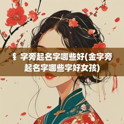 钅字旁起名字哪些好(金字旁起名字哪些字好女孩)