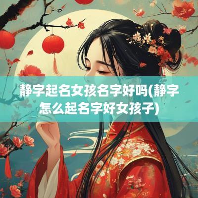 静字起名女孩名字好吗(静字怎么起名字好女孩子)
