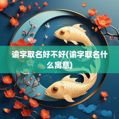谕字取名好不好(谕字取名什么寓意)
