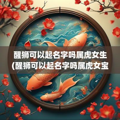 醒狮可以起名字吗属虎女生(醒狮可以起名字吗属虎女宝宝)