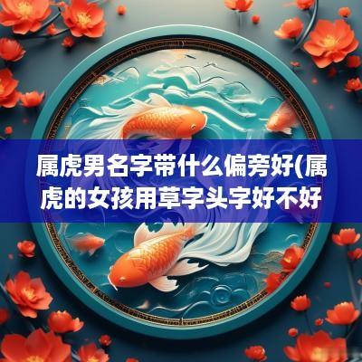 属虎男名字带什么偏旁好(属虎的女孩用草字头字好不好)