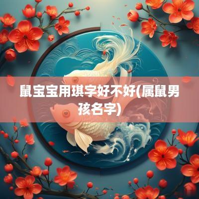 鼠宝宝用琪字好不好(属鼠男孩名字)