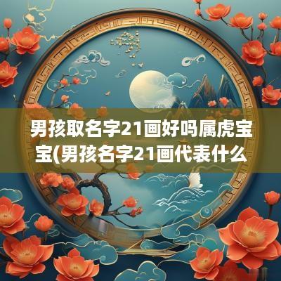 男孩取名字21画好吗属虎宝宝(男孩名字21画代表什么意思)