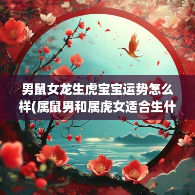 男鼠女龙生虎宝宝运势怎么样(属鼠男和属虎女适合生什么宝宝)